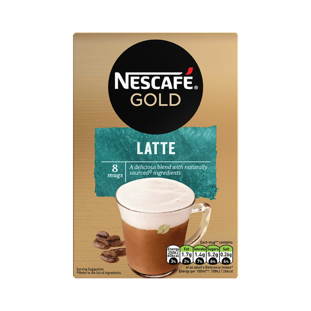 NESCAFE GOLD LATTE 124G